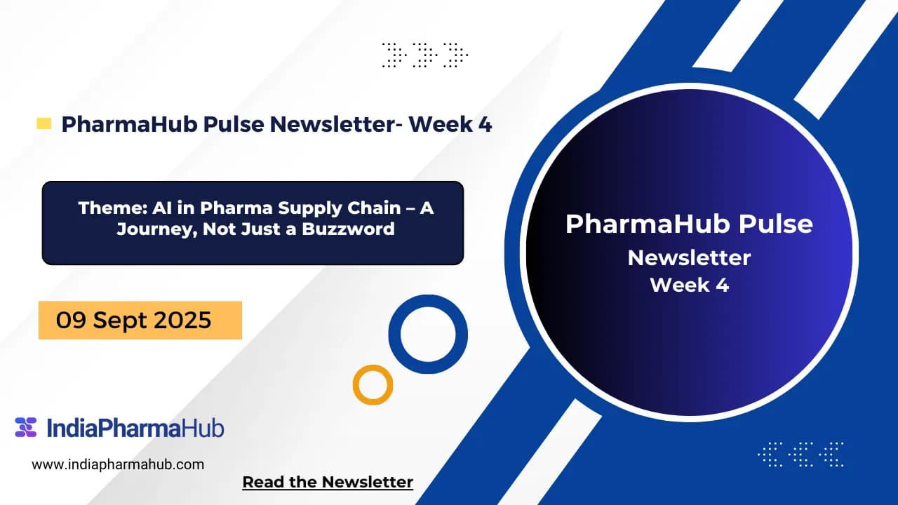 Theme: AI in Pharma Supply Chain – A Journey, Not Just a Buzzword