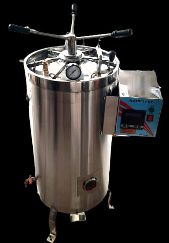 Vertical Autoclave Double wall