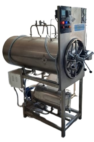 Horizontal High Pressure Autoclave Triple Wall